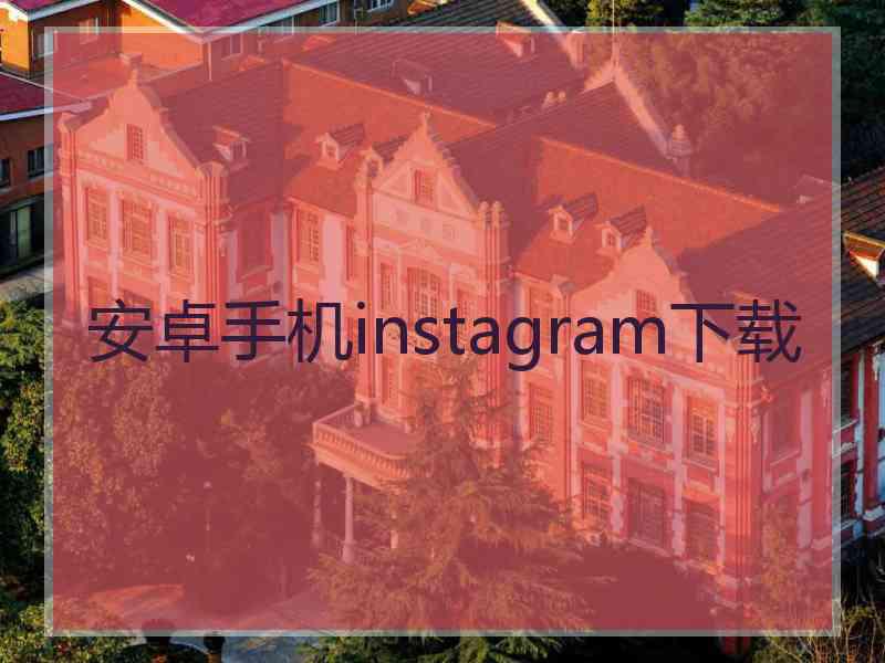 安卓手机instagram下载
