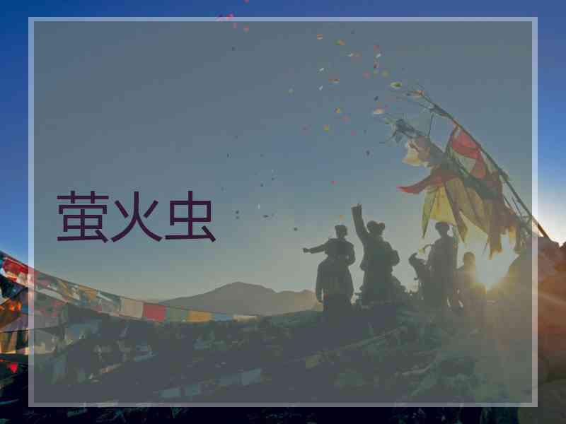 萤火虫
