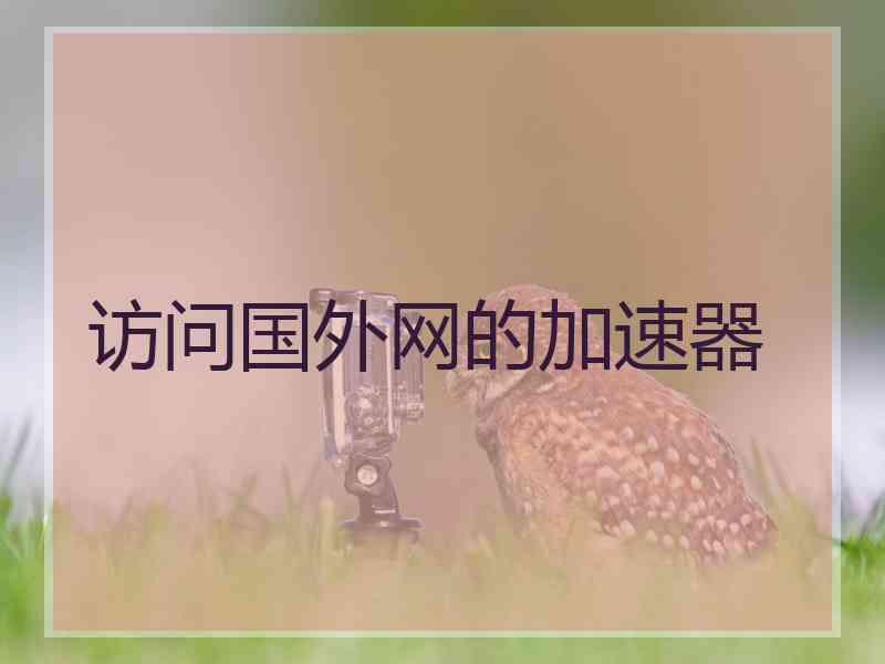 访问国外网的加速器