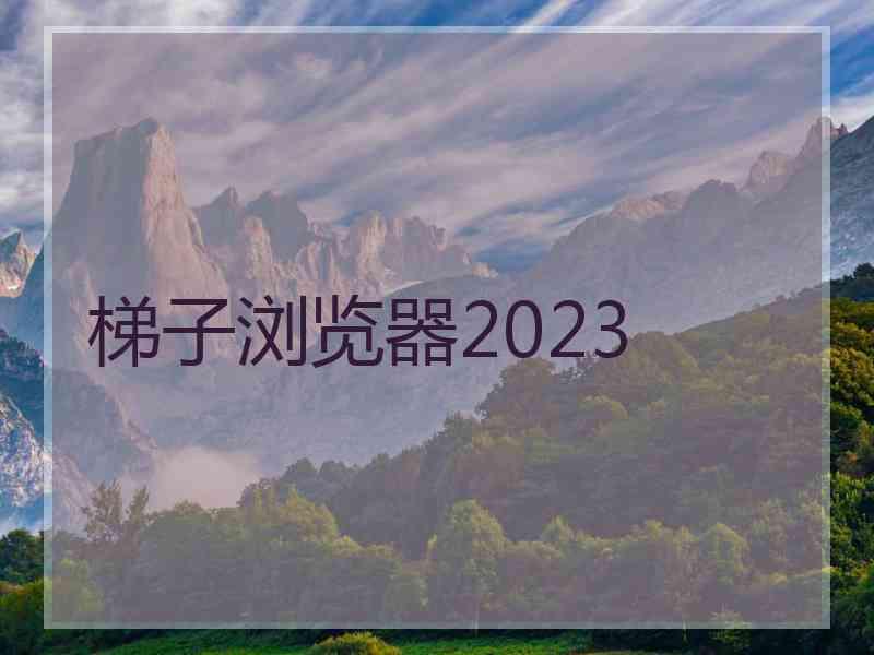 梯子浏览器2023