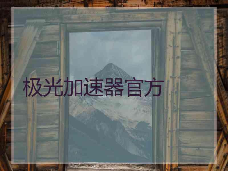 极光加速器官方