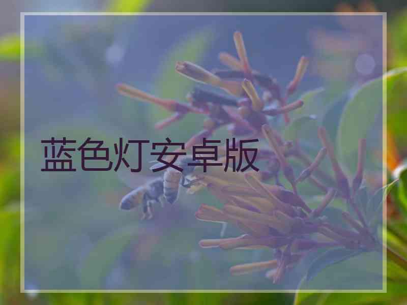 蓝色灯安卓版