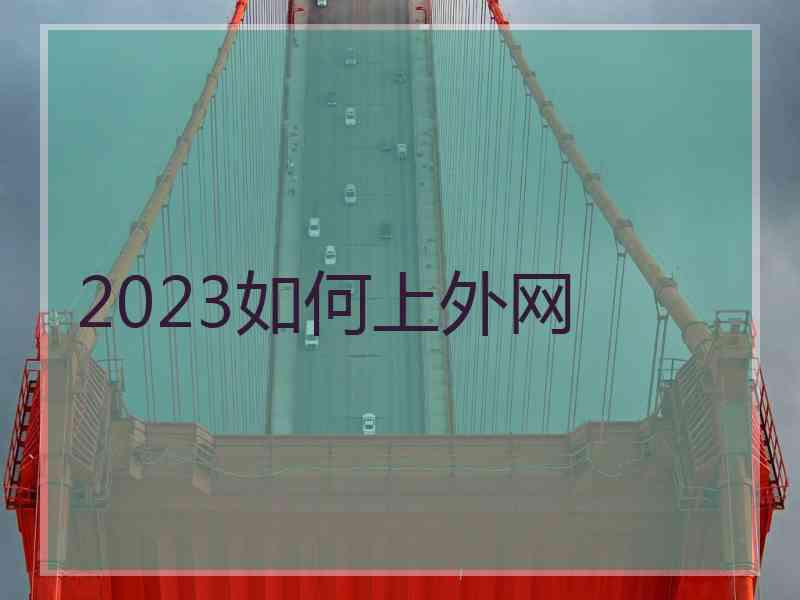 2023如何上外网