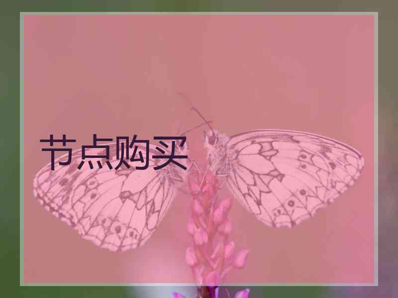 节点购买