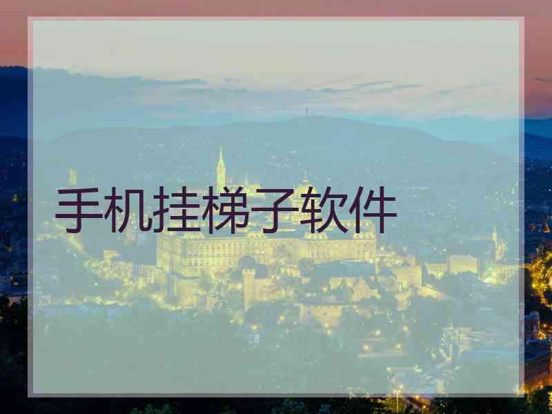 手机挂梯子软件