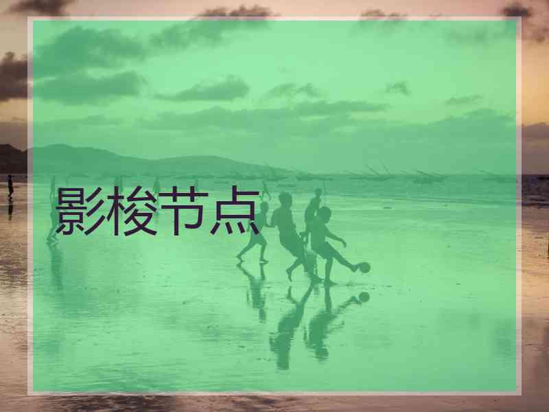 影梭节点