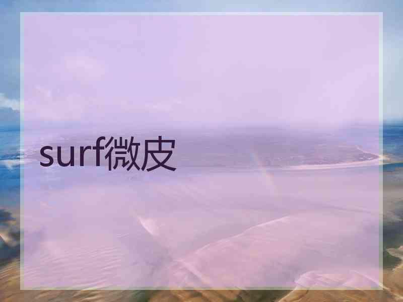 surf微皮