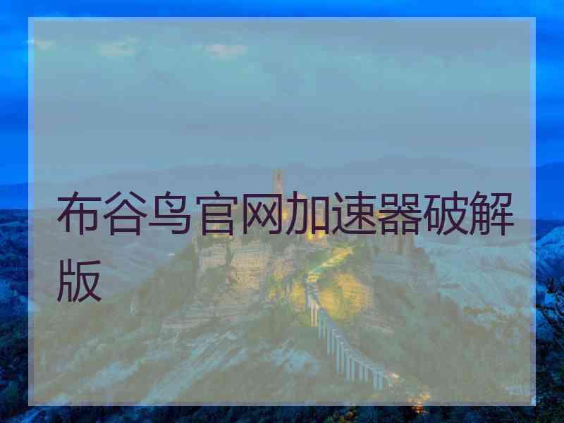 布谷鸟官网加速器破解版