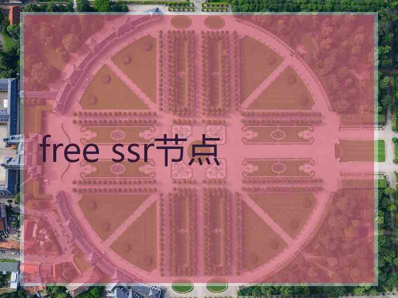 free ssr节点