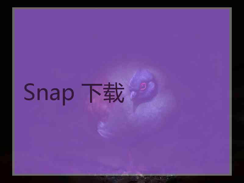 Snap 下载