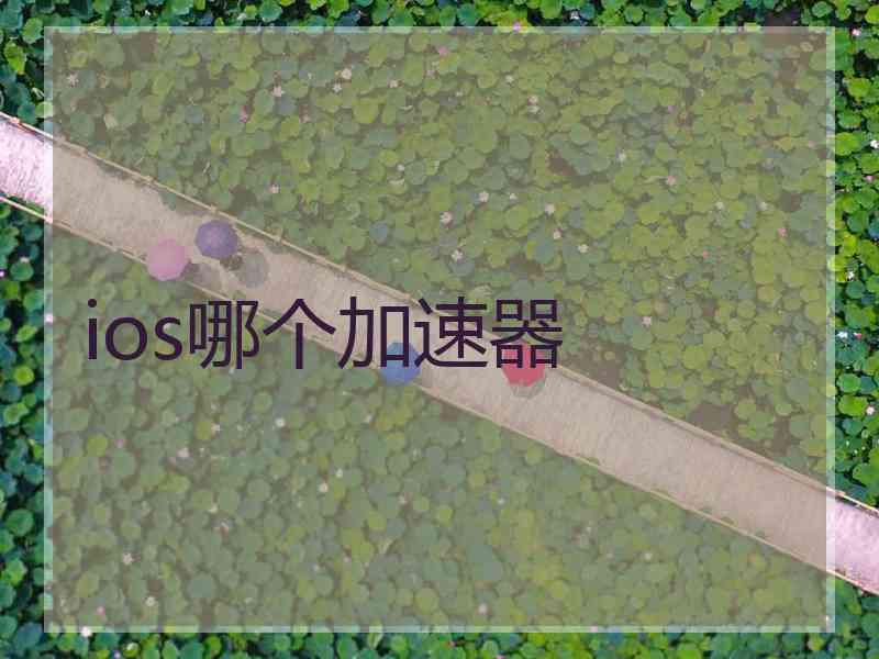 ios哪个加速器