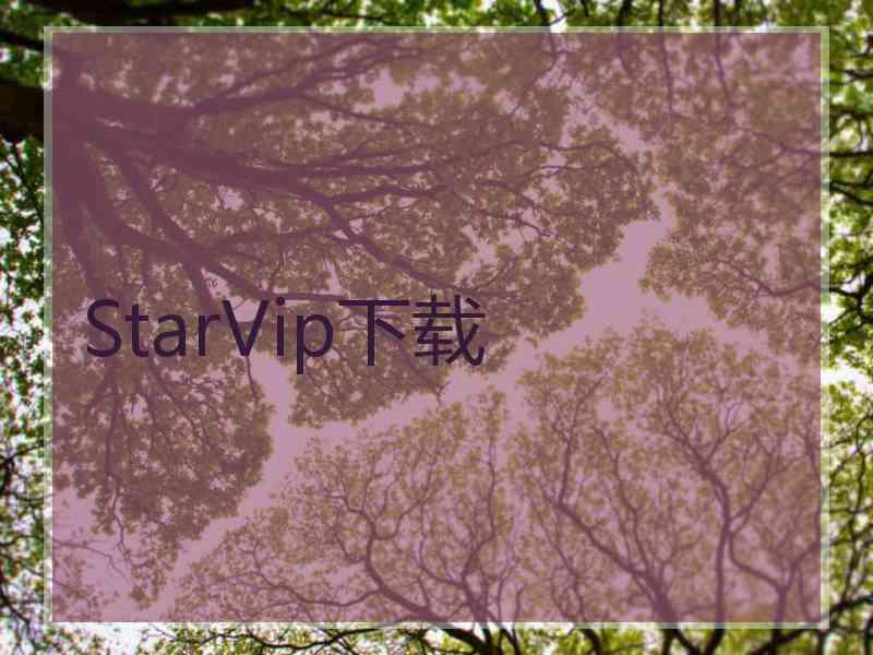 StarVip下载