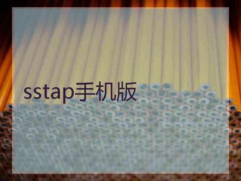 sstap手机版